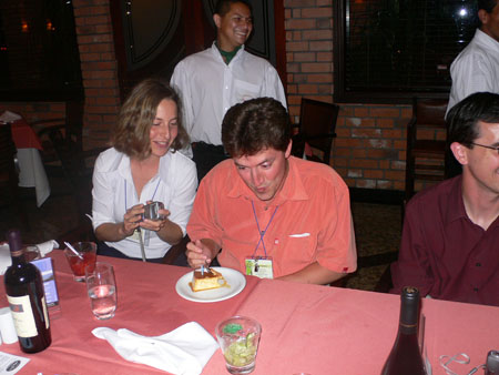 MartinEatingBirthdayCake